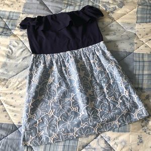 Lilly Pulitzer strapless dress